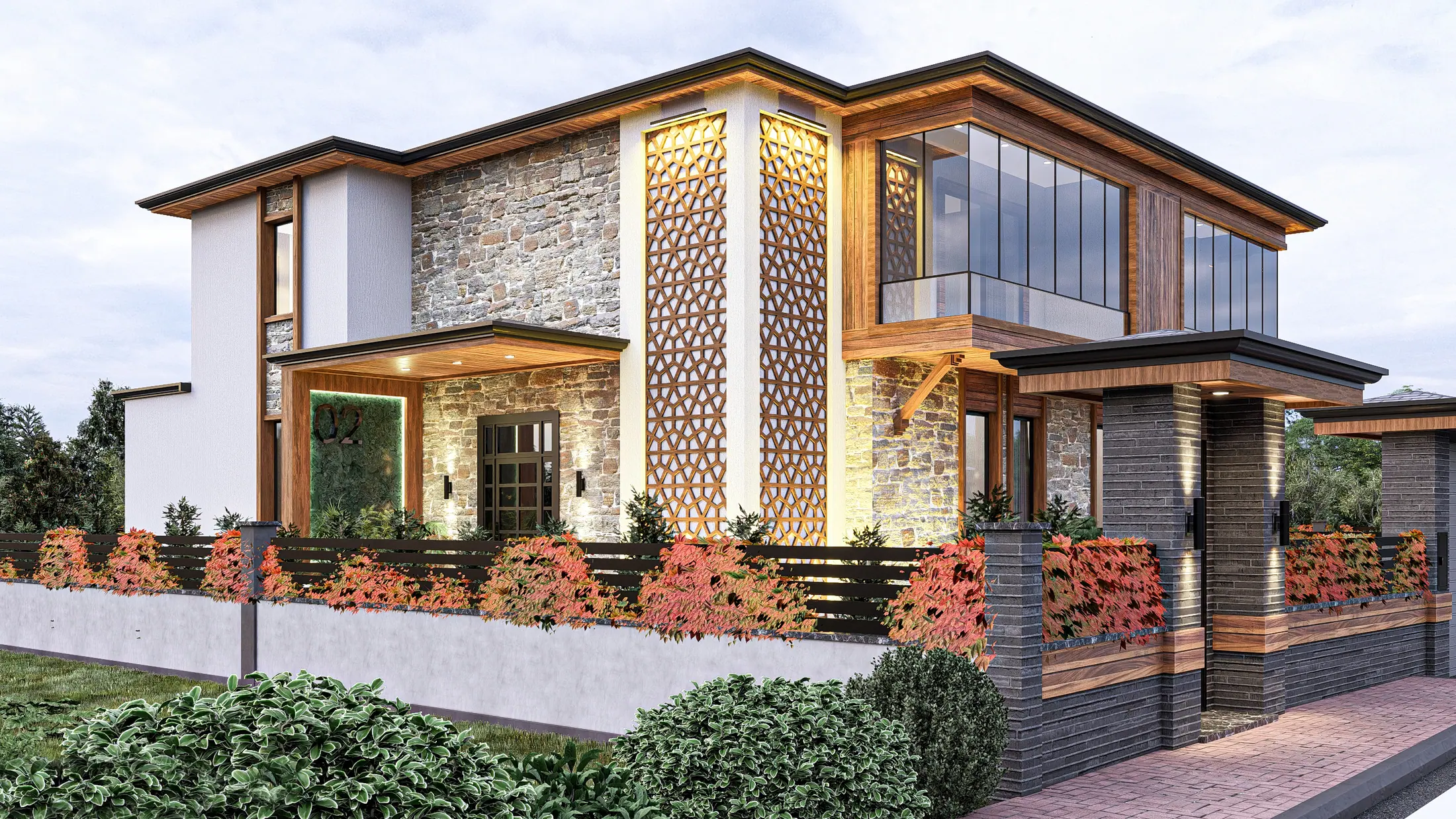 Arslan İkiz Villa, görselleştirme 2