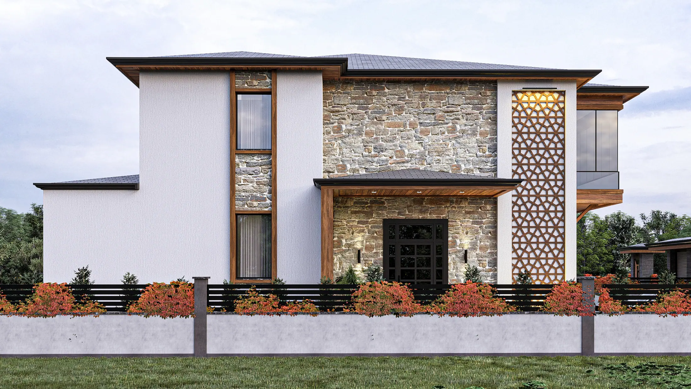 Arslan İkiz Villa, görselleştirme 3