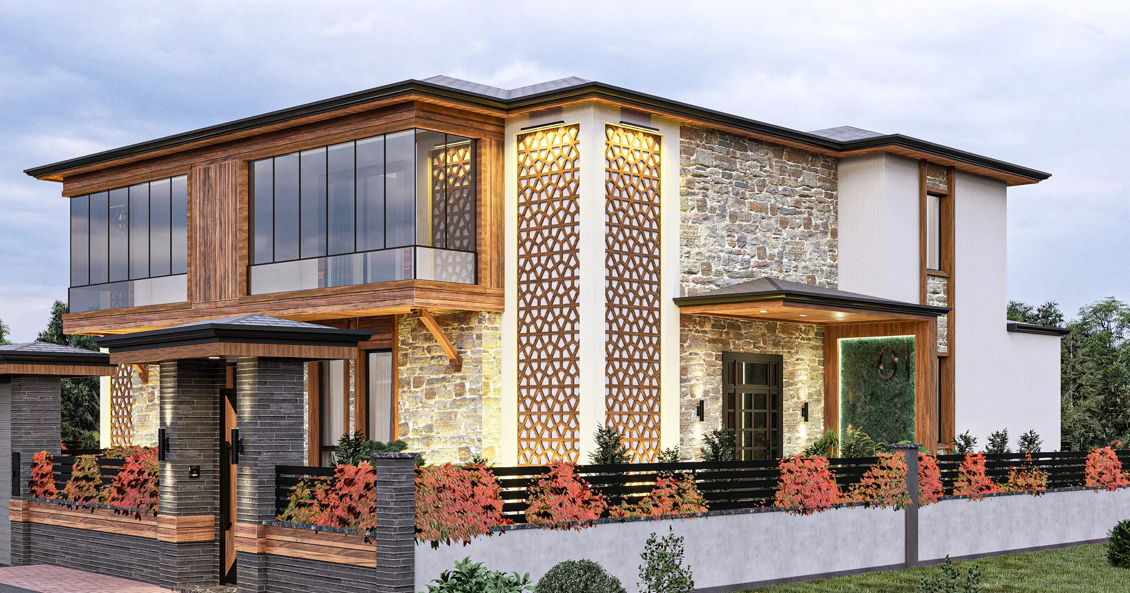 Arslan İkiz Villa, görselleştirme 4