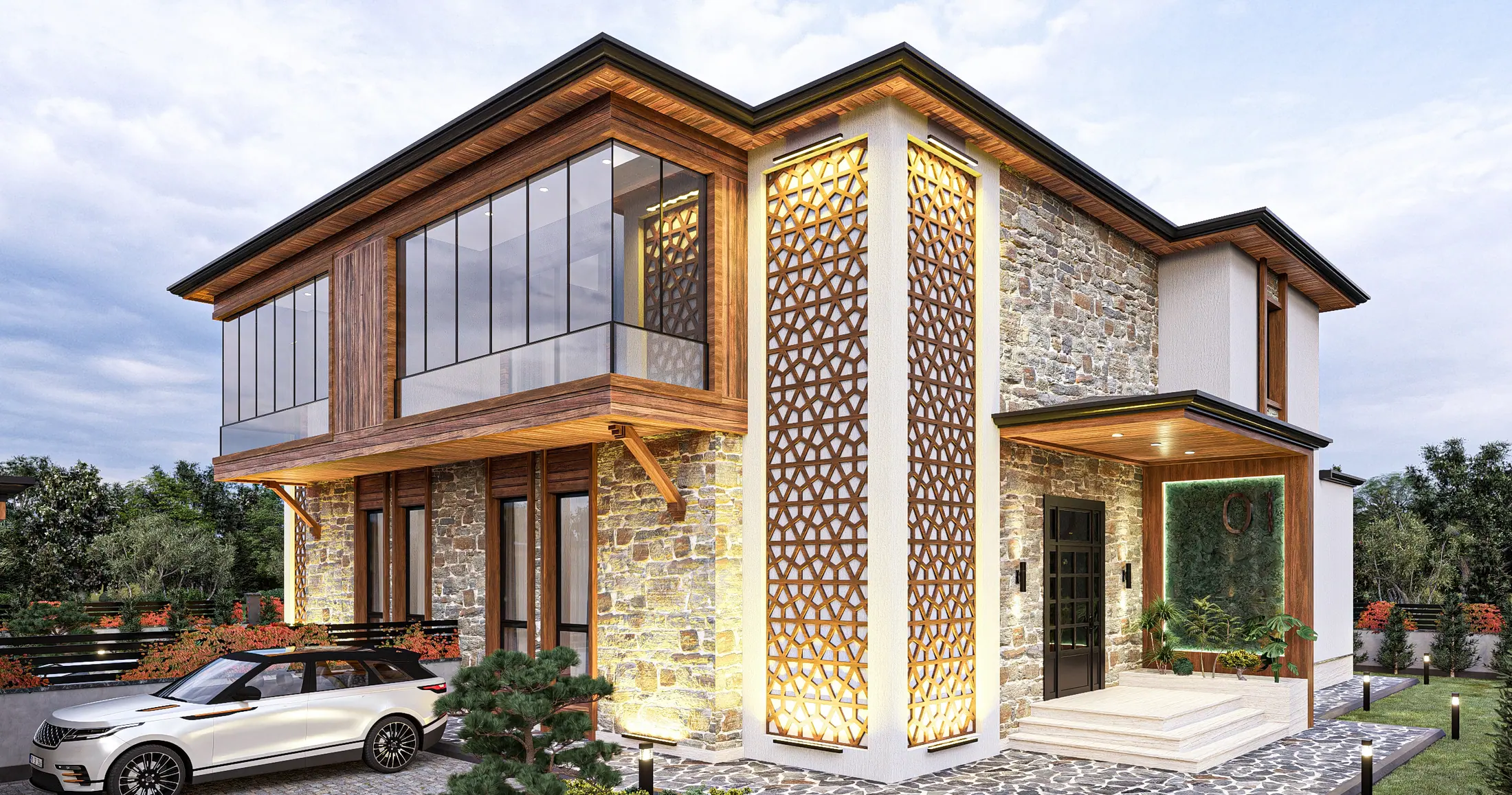 Arslan İkiz Villa, görselleştirme 5