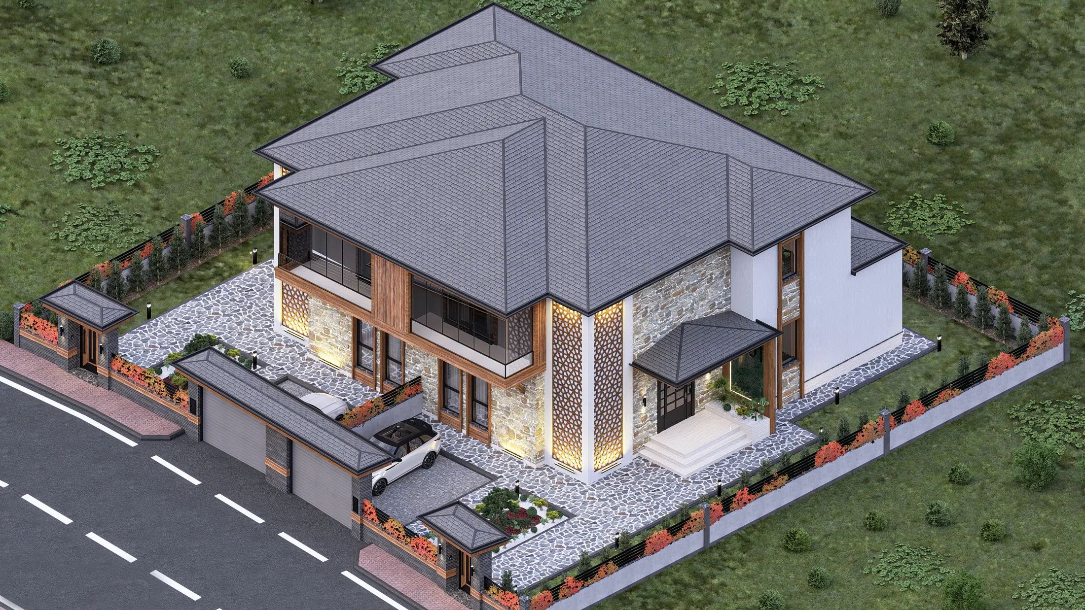 Arslan İkiz Villa, görselleştirme 7