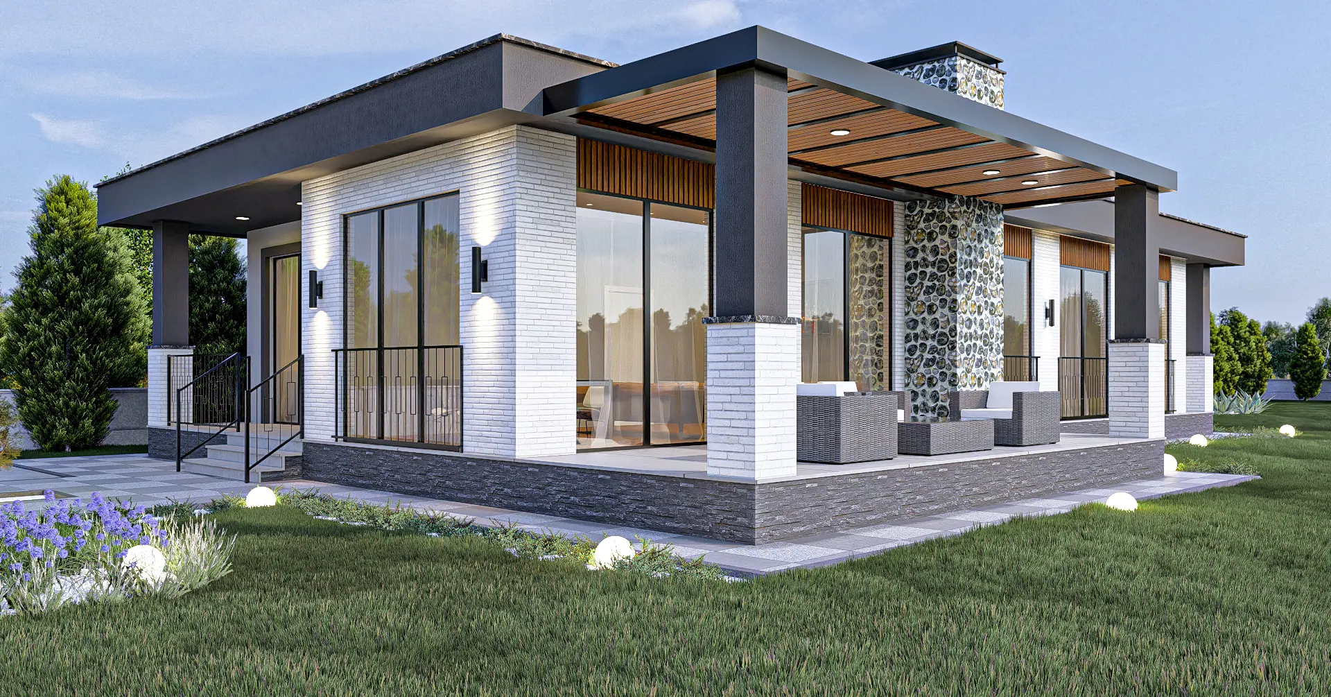 Dr. İkram Kerimoğlu Villa, görselleştirme 1