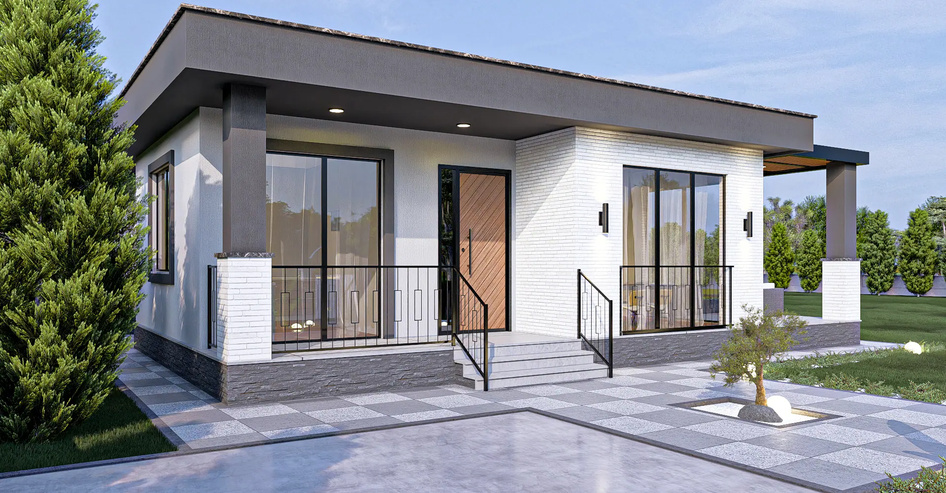 Dr. İkram Kerimoğlu Villa, görselleştirme 3