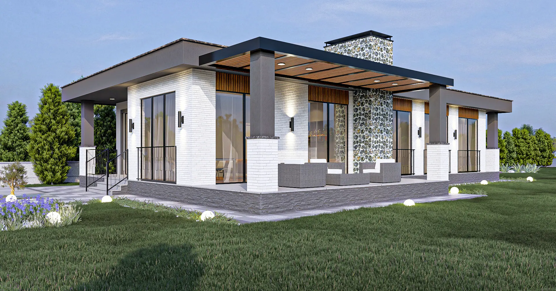 Dr. İkram Kerimoğlu Villa, görselleştirme 4