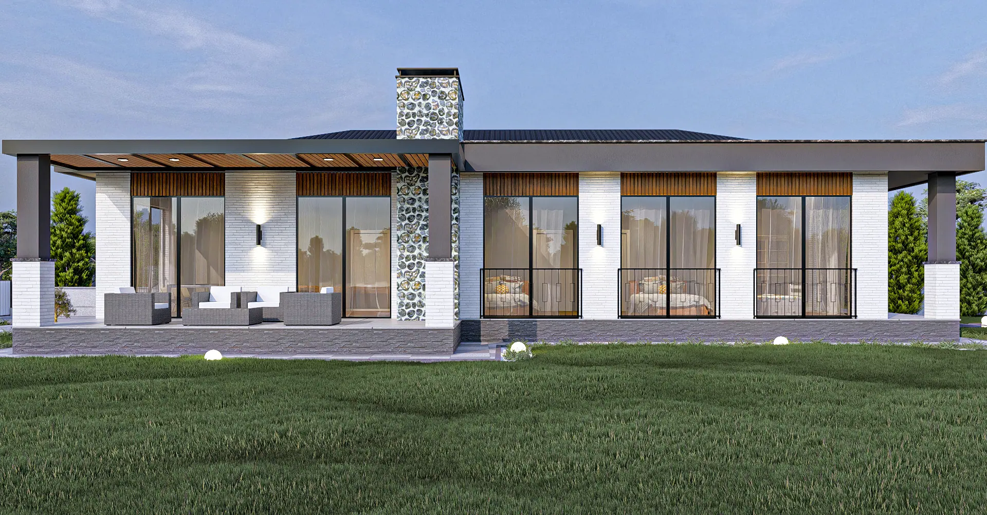 Dr. İkram Kerimoğlu Villa, görselleştirme 5