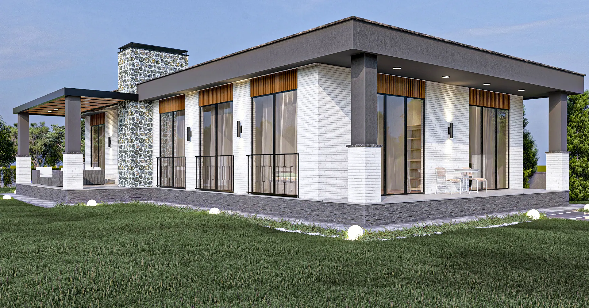 Dr. İkram Kerimoğlu Villa, görselleştirme 6