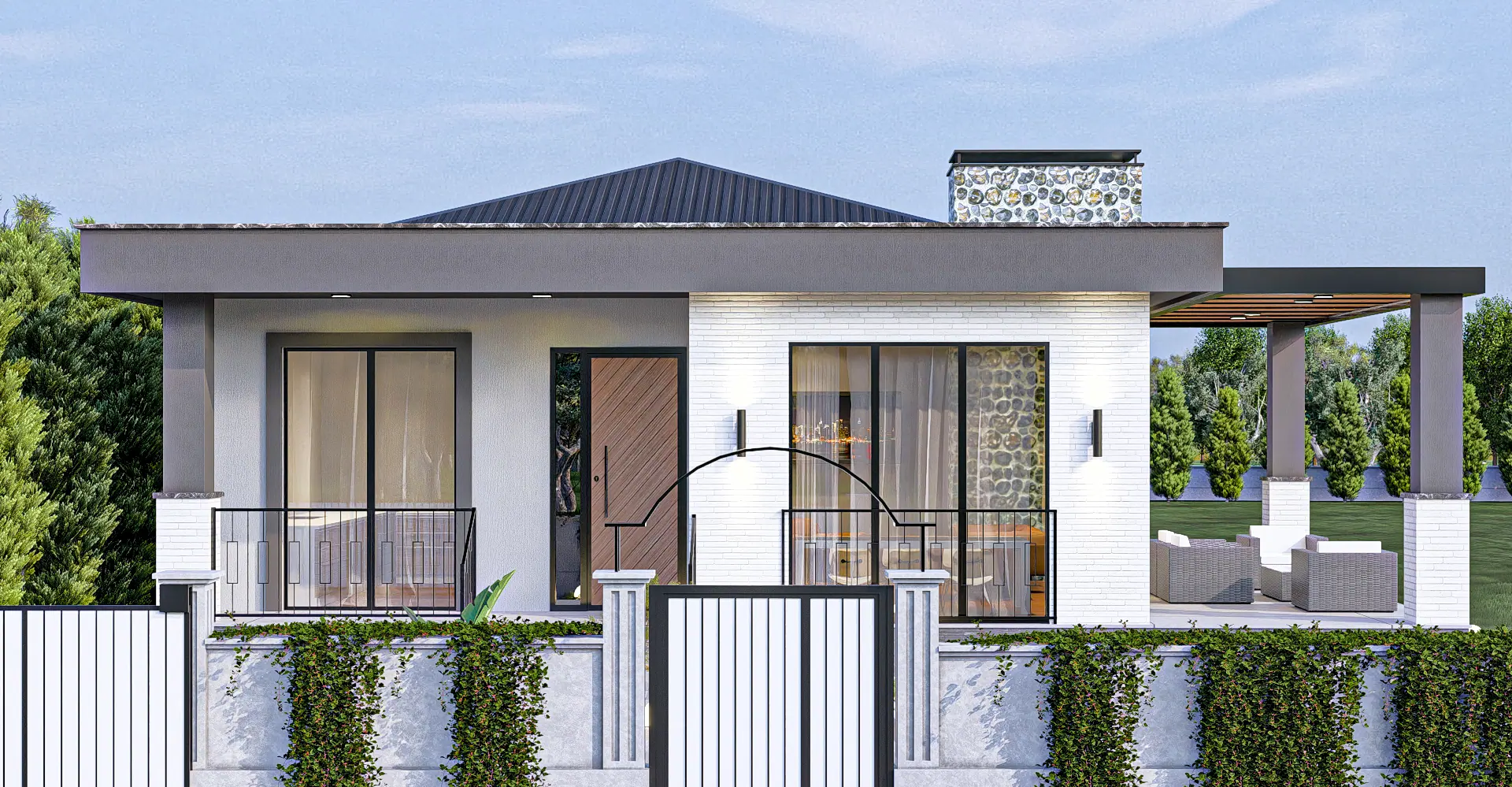 Dr. İkram Kerimoğlu Villa, görselleştirme 9