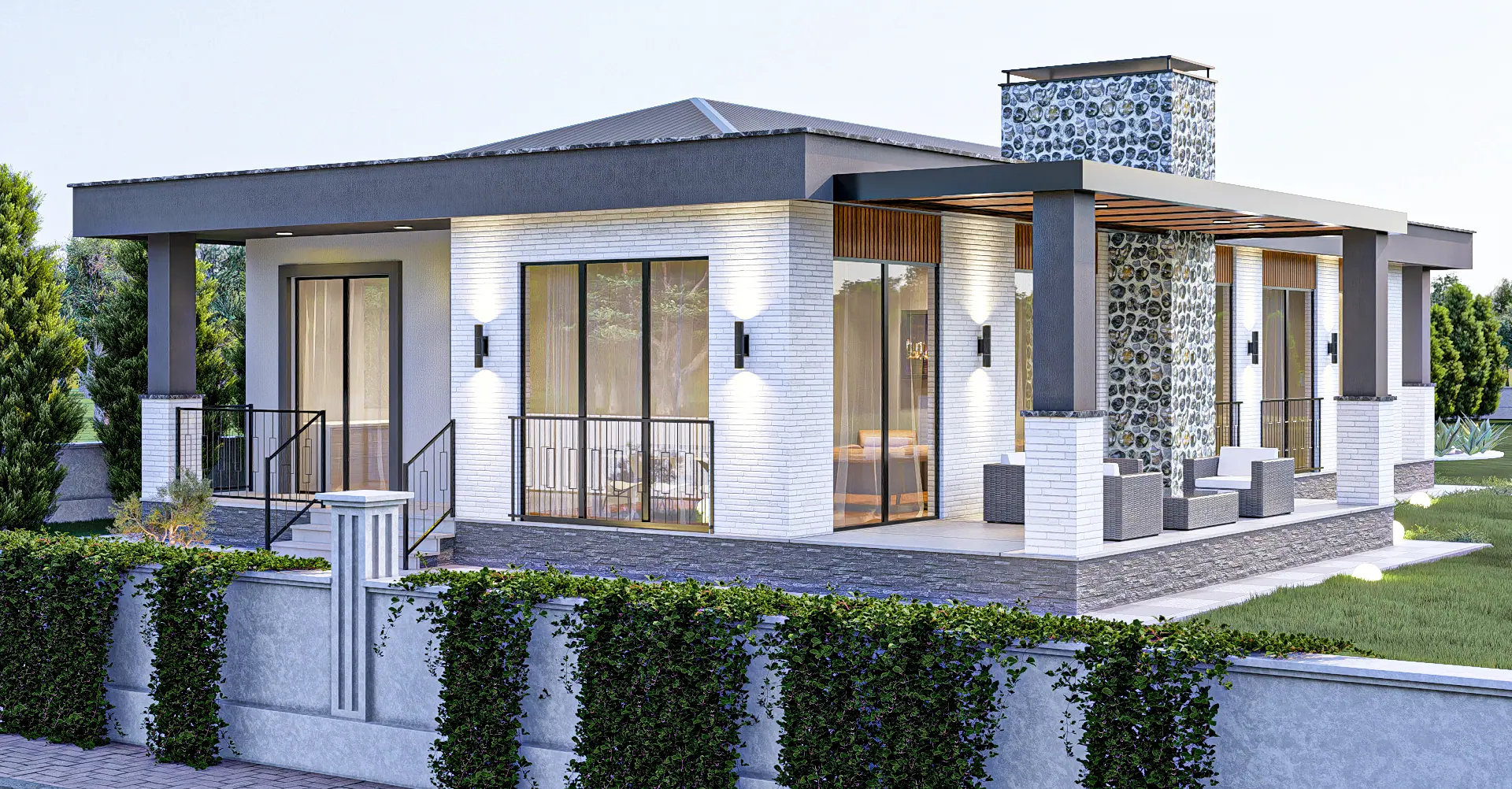 Dr. İkram Kerimoğlu Villa, görselleştirme 10