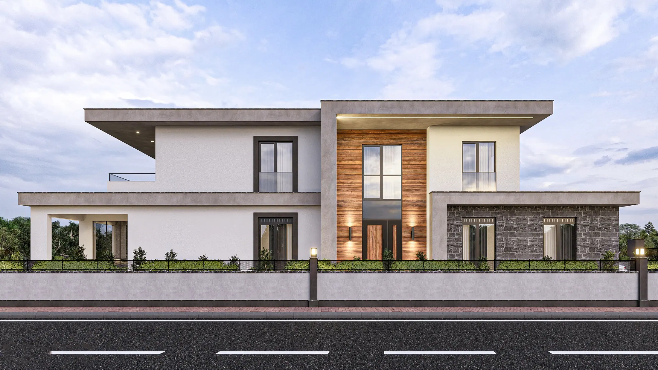 Emsalhayat Villa, görselleştirme 2