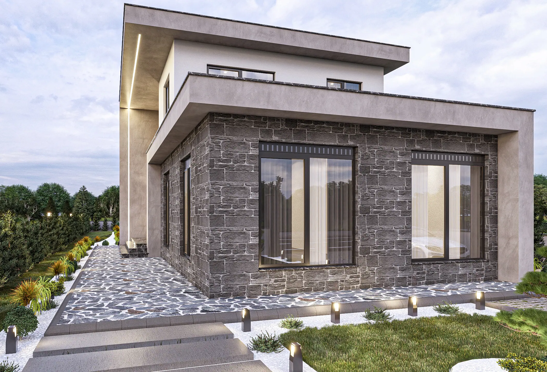 Emsalhayat Villa, görselleştirme 7
