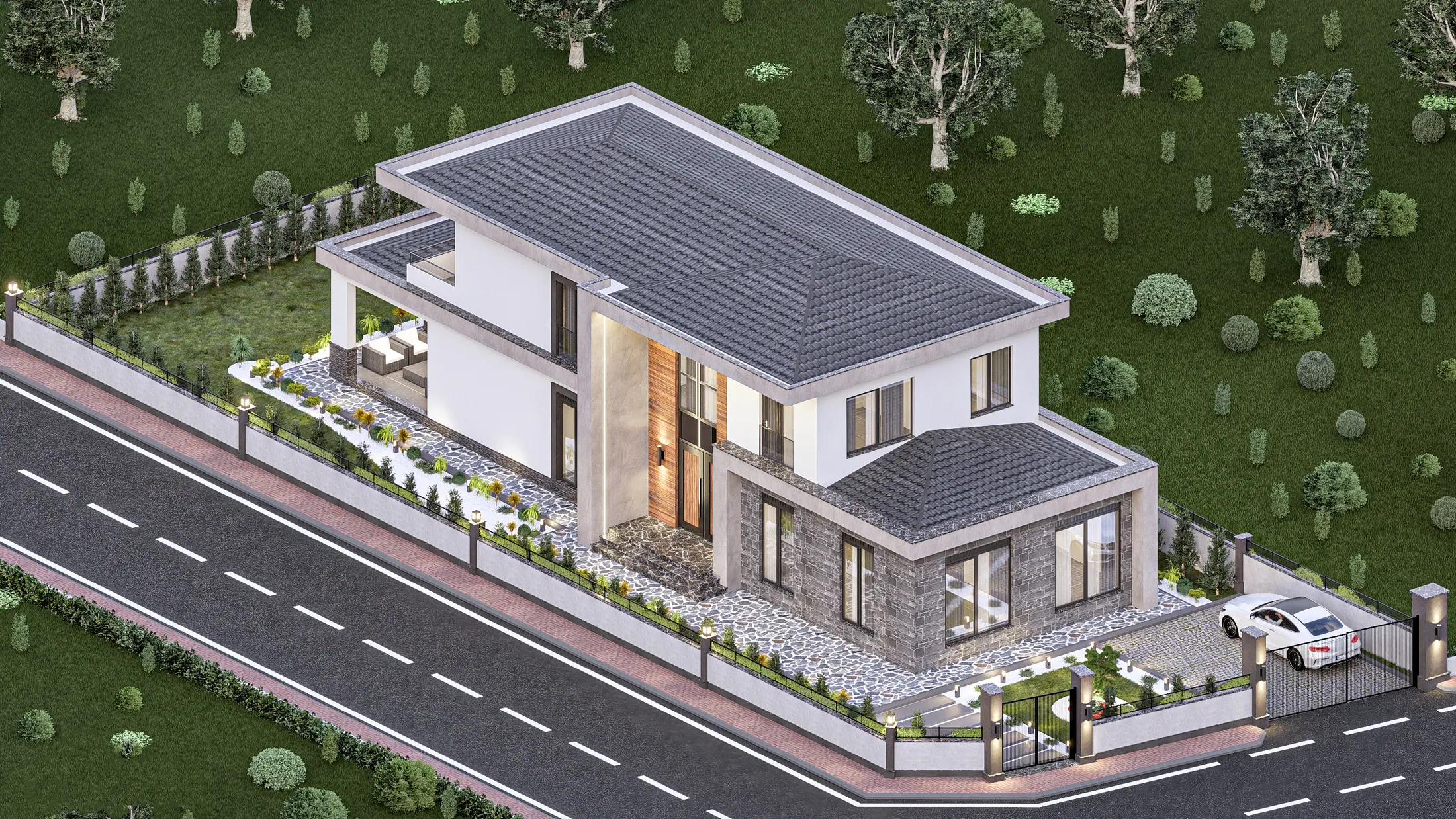 Emsalhayat Villa, görselleştirme 10