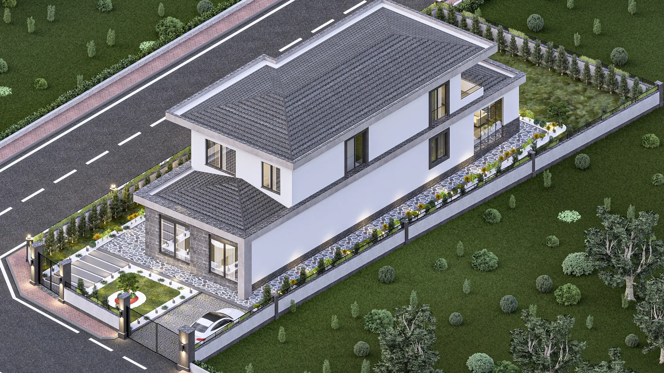 Emsalhayat Villa, görselleştirme 11