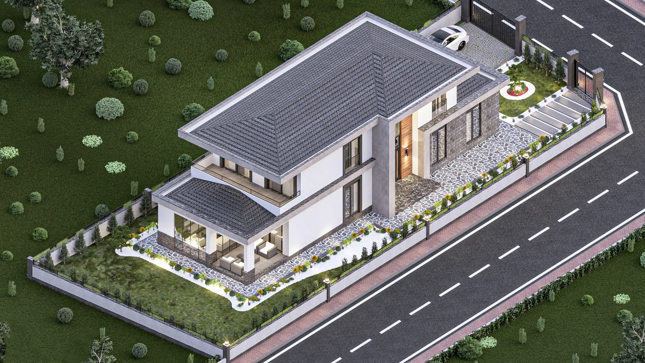 Emsalhayat Villa, görselleştirme 12