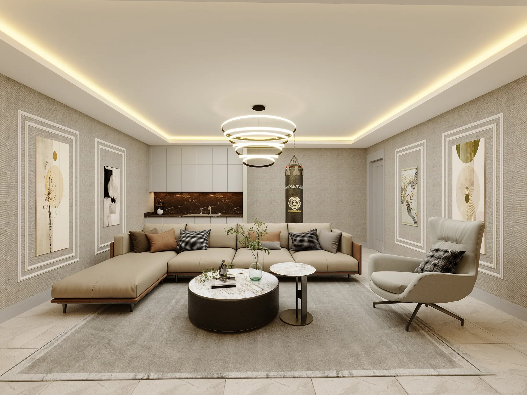 Erdal Uzun Villa, görselleştirme 1