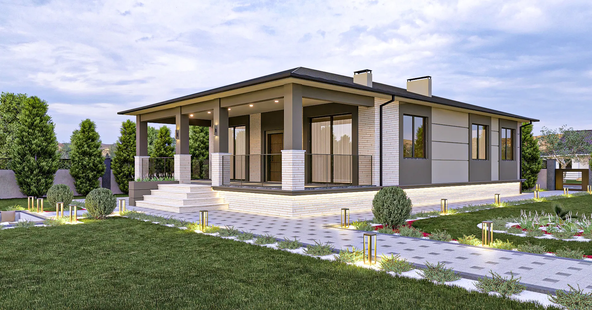 Renmot Villa, görselleştirme 1