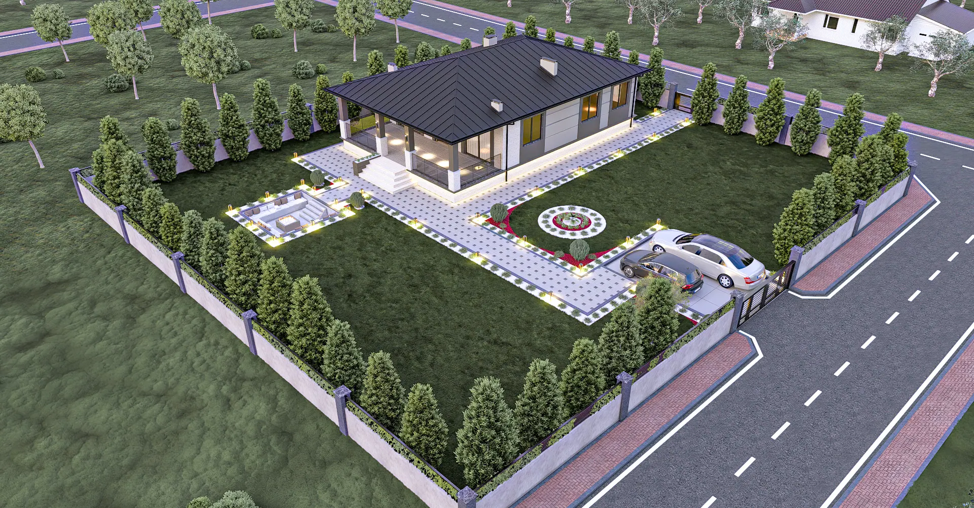 Renmot Villa, görselleştirme 6