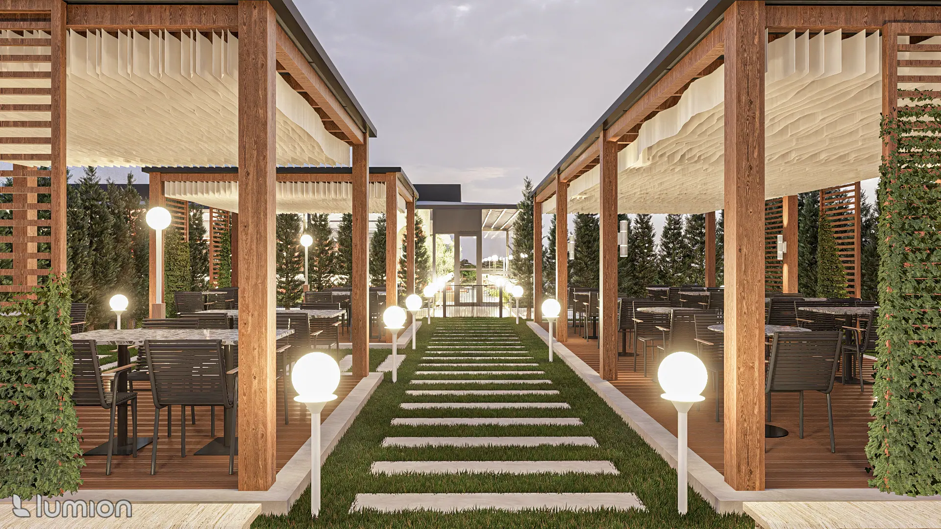 Spark Cafe, görselleştirme 1