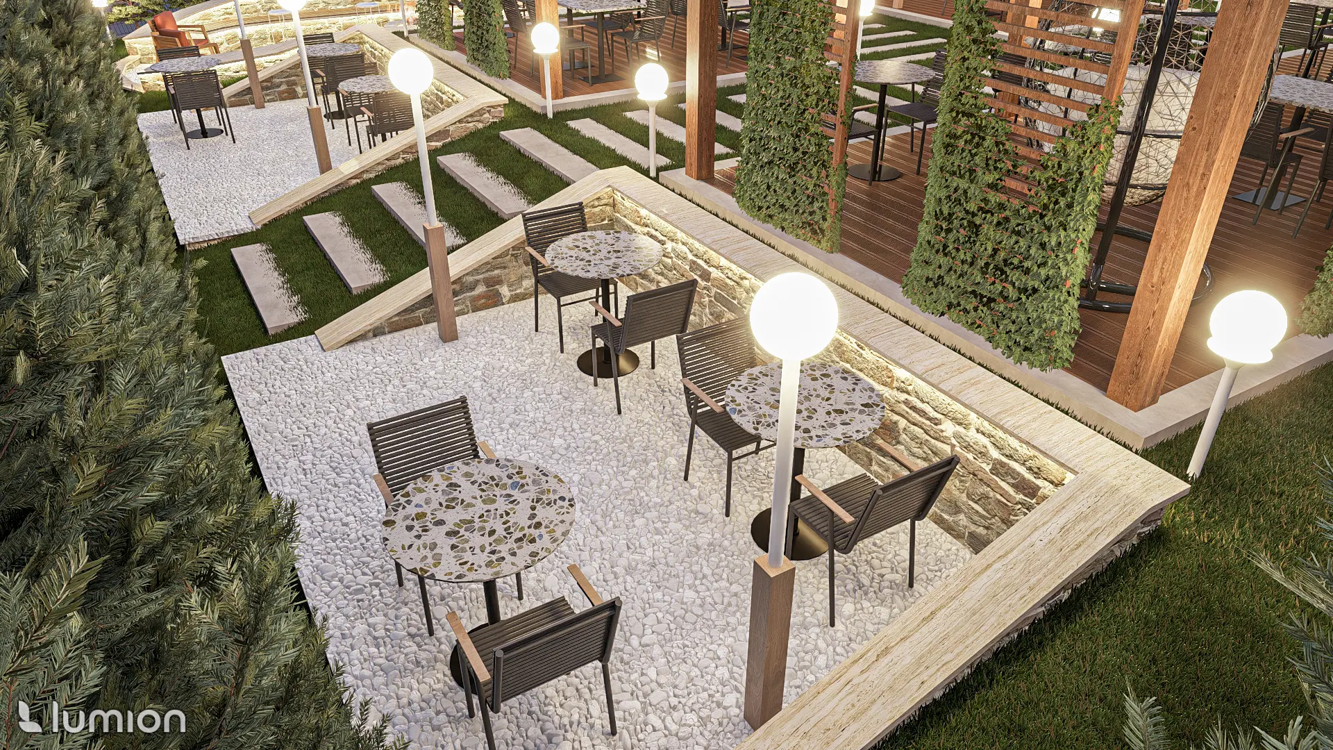 Spark Cafe, görselleştirme 12