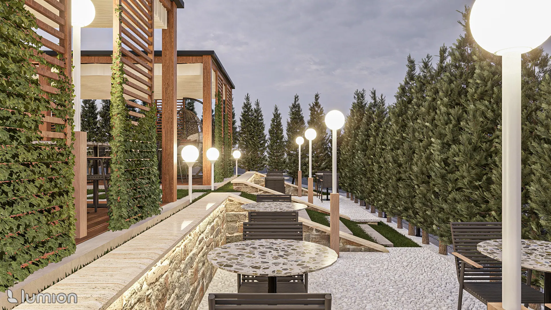 Spark Cafe, görselleştirme 14