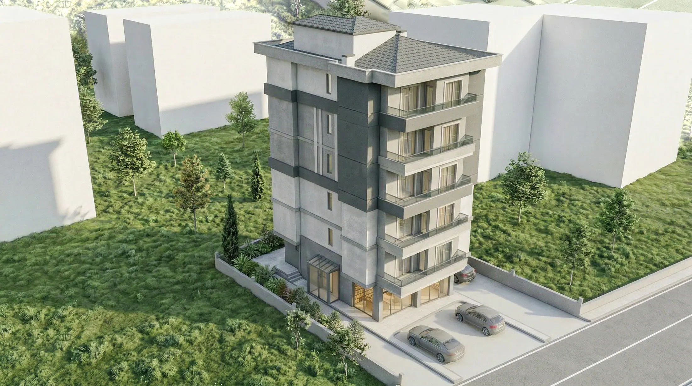 Türkmenoğlu İnşaat 12 Daire, görselleştirme 3