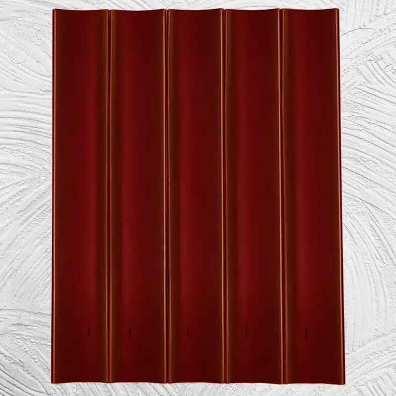 Bar Önü Seramik Karo 10x100 CM Kırmızı Wow Tile