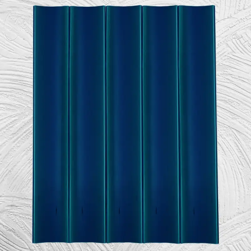 Bar Önü Seramik Karo 10x100 CM Petrol Mavisi Wow Tile