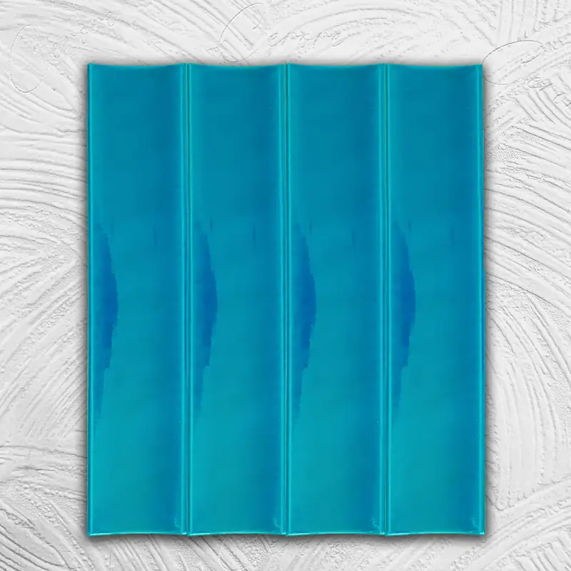 Bar Önü Seramik Karo 10x50 CM Turkuaz CS-01-3 Wow Tile