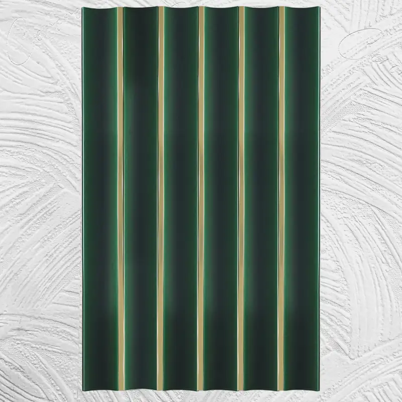Bar Önü Seramik Karo Çıtası Gold 10x100 CM