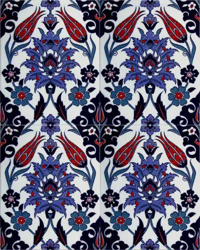 CS-1004 Çini Karolar 20X25