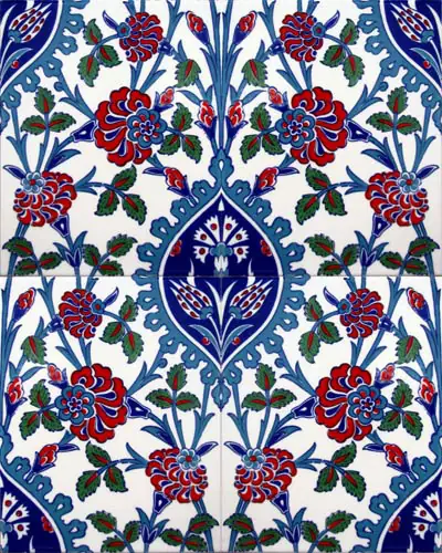 CS-1042 Çini Karolar 20X25