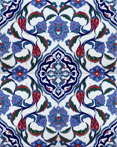 CS-1044 Çini Karolar 20X25