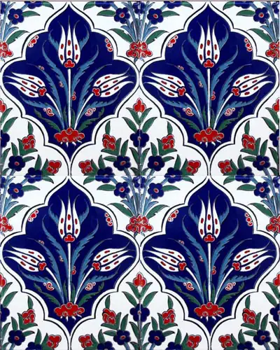 CS-1045 Çini Karolar 20X25