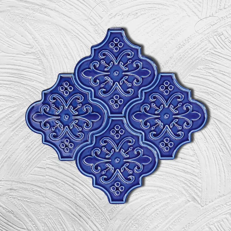 Ottoman Serisi Kobalt Ottoman Karo CS-01-1