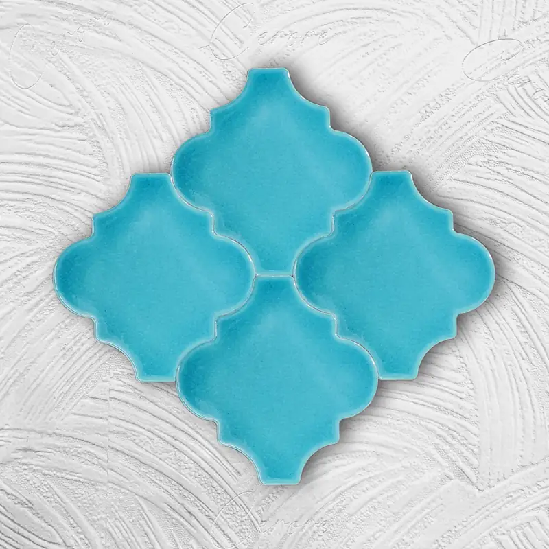 Ottoman Serisi Turkuaz Pane Karo CS-03-1
