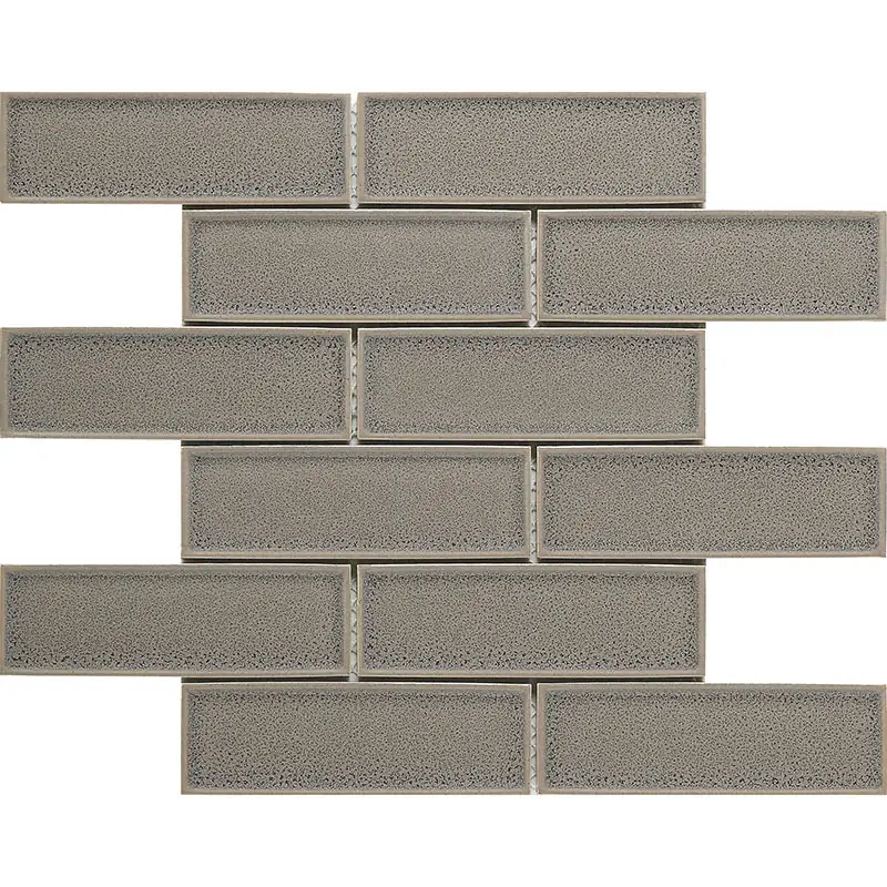 Porselen Mozaikler Bevelled Brick Serisi Füme CS-01-5