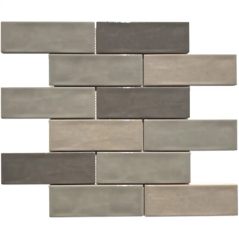 Porselen Mozaikler Brick Serisi Kahve Blend CS-01-6