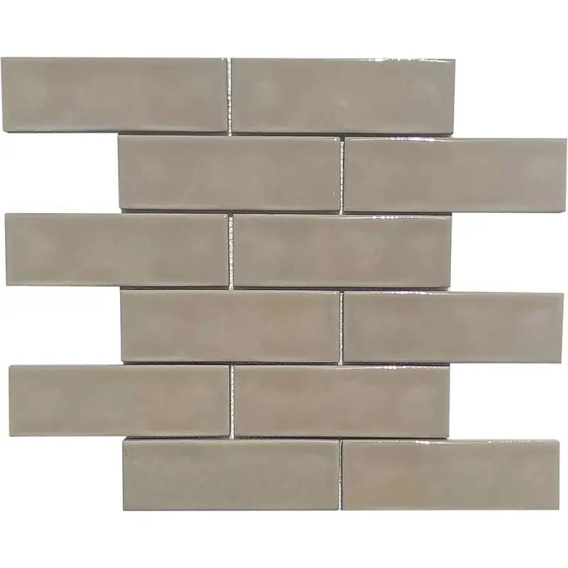 Porselen Mozaikler Brick Serisi Kahve CS-01-5