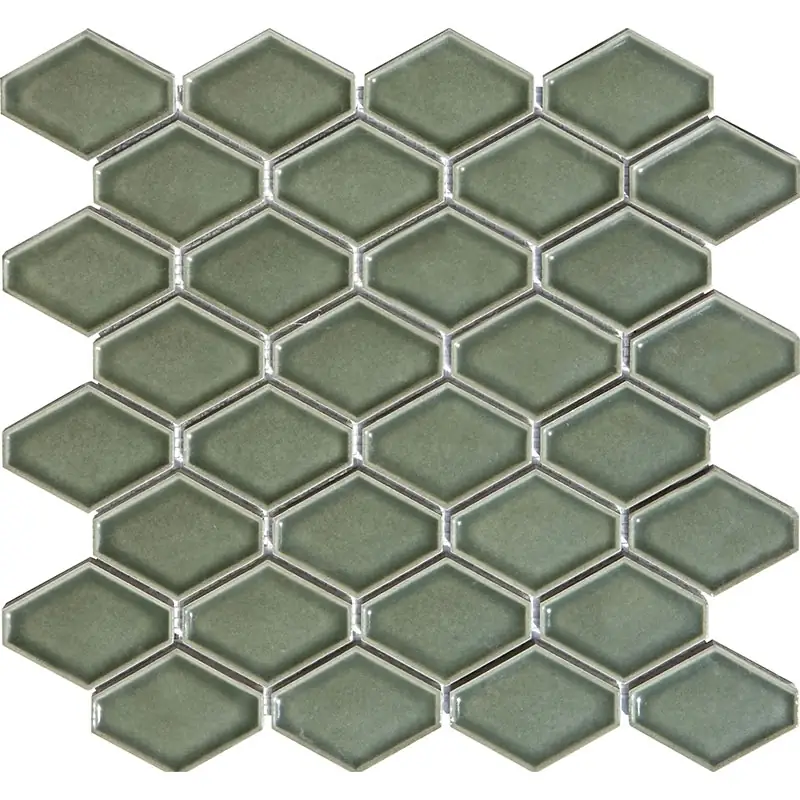 Porselen Mozaikler Diamond Serisi Yeşil CS-01-2