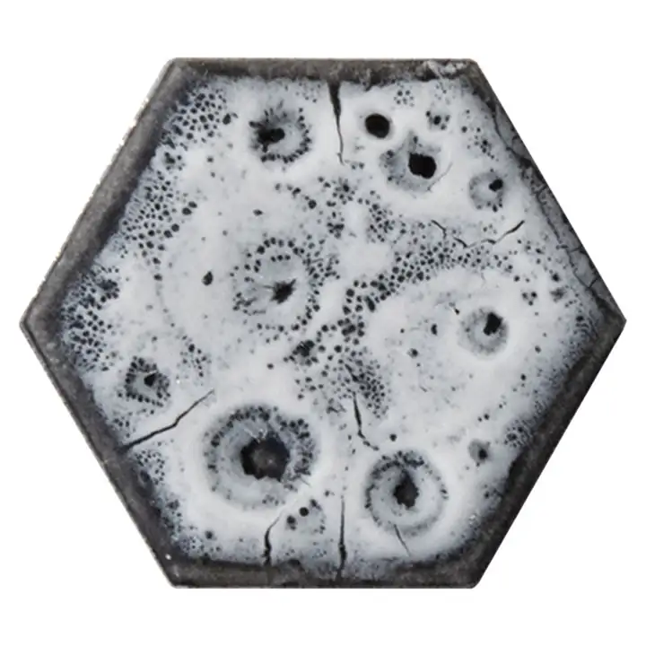 Porselen Mozaikler Hexagon Serisi Black Moon CS-01-2, görsel 2