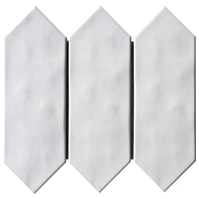 Porselen Mozaikler Large Picket Serisi Beyaz CS-01-1
