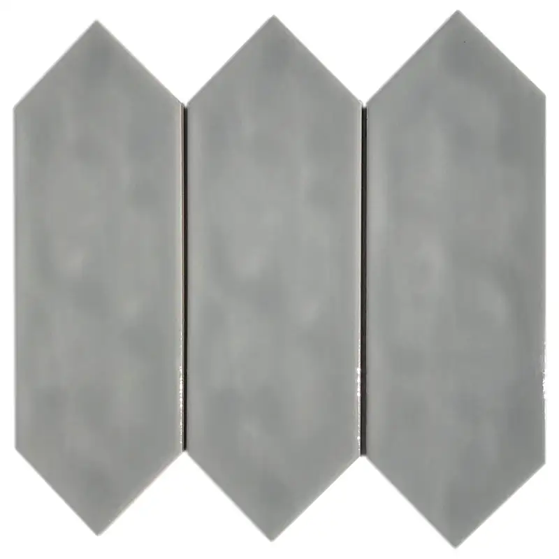 Porselen Mozaikler Large Picket Serisi Gri CS-01-2
