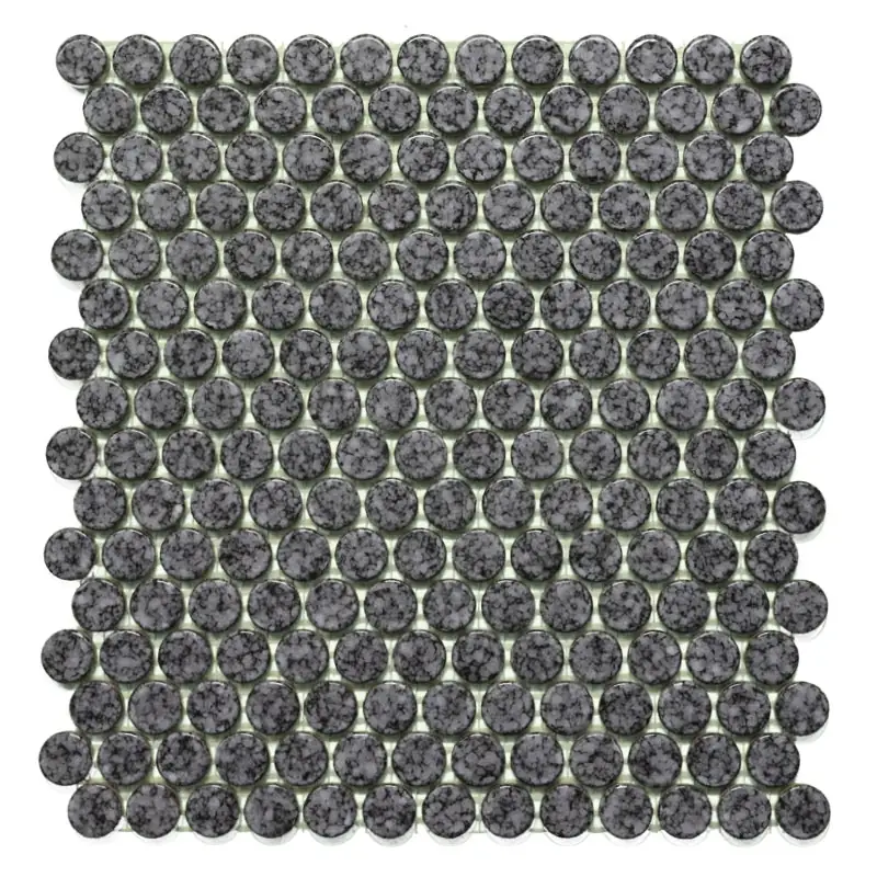 Porselen Mozaikler Penny Round Serisi Drop Penny CS-01-4