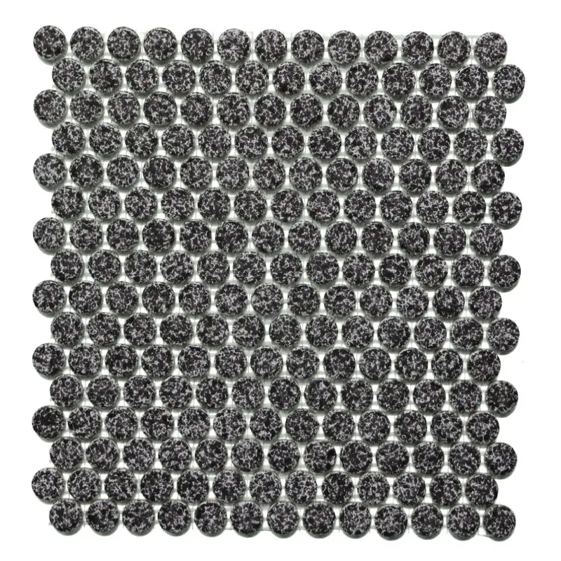 Porselen Mozaikler Penny Round Serisi Snowy Penny CS-01-5