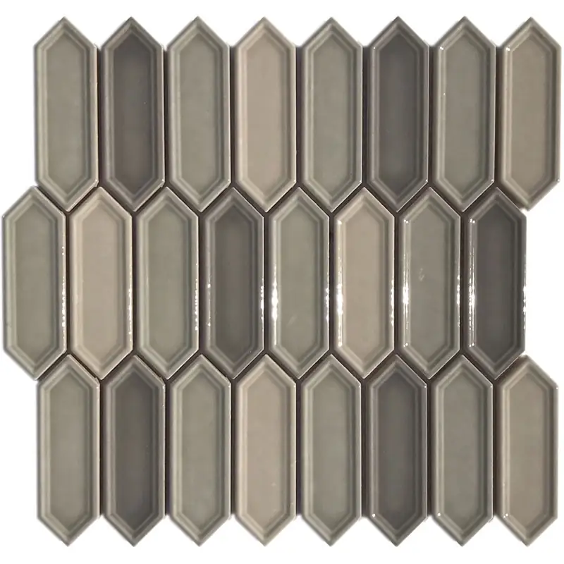 Porselen Mozaikler Picket Serisi Kahve Blend CS-01-6