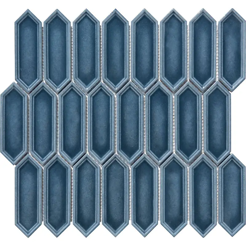 Porselen Mozaikler Picket Serisi Kobalt CS-01-4